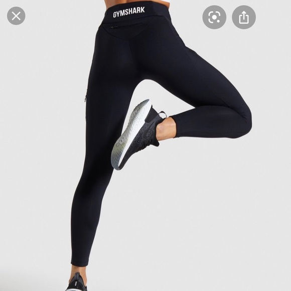 Gymshark Pants - Gymshark Black Non Stop Leggings- XS